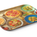 Піднос для сервірування з принтом Hendi 330x430х20 мм - Зображення 2