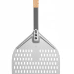 Лопата для піци перфорована, квадратна з короткою ручкою Hendi 305x660 мм - Зображення 2