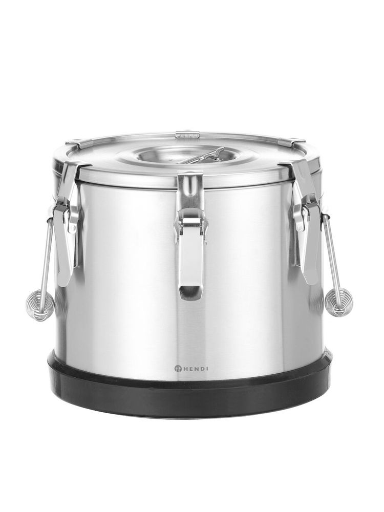Термовідро із нержавіючої сталі для транспортування їжі Hendi 10 л