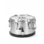 Термовідро із нержавіючої сталі для транспортування їжі з краном Hendi 10 л