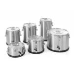 Термовідро із нержавіючої сталі для транспортування їжі з краном Hendi 10 л - Зображення 2