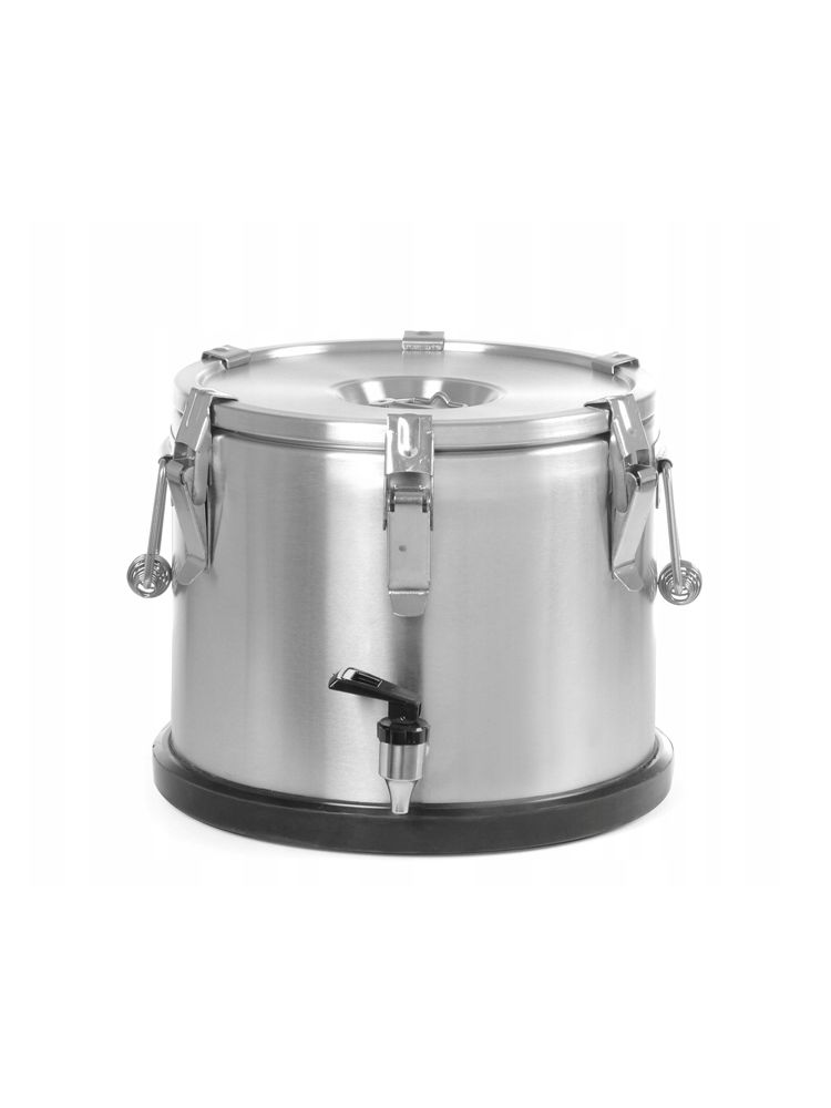 Термовідро із нержавіючої сталі для транспортування їжі з краном Hendi 15 л