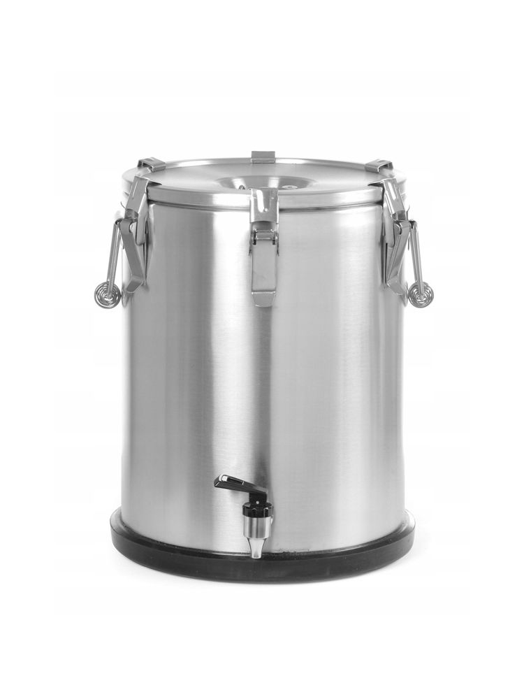 Термовідро із нержавіючої сталі для транспортування їжі з краном Hendi 25 л