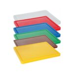 Дошка обробна червона з жолобом Hendi HACCP GN 1/1 530х325х15мм - Зображення 2