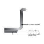 Каструля середня з кришкою Hendi Profi Line 10 л Ø280x(H)170 мм - Зображення 2