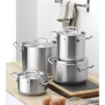 Каструля висока з кришкою Hendi Kitchen Line 20 л Ø320x(H)270 мм - Зображення 3