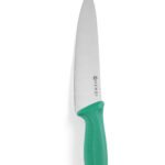Ніж HACCP кухарський Hendi зелений 180 мм - Зображення 3