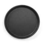 Піднос круглий сервірувальний Hendi Ø320х40 мм чорний - Зображення 2
