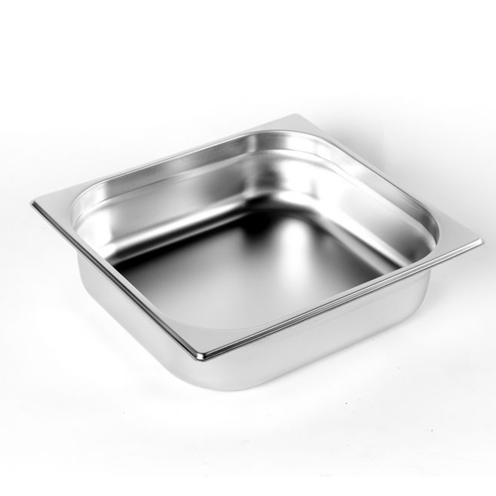 Гастроємність із нержавіючої сталі Brillis GN 2/3-100 мм