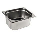 Гастроємність із нержавіючої сталі Brillis GN 1/2-150 мм