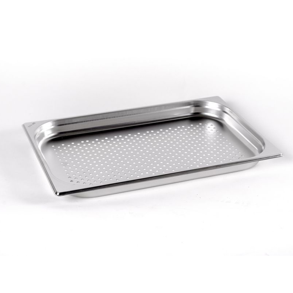 Гастроємність перфорована із нержавіючої сталі Brillis GN 1/1-65 мм