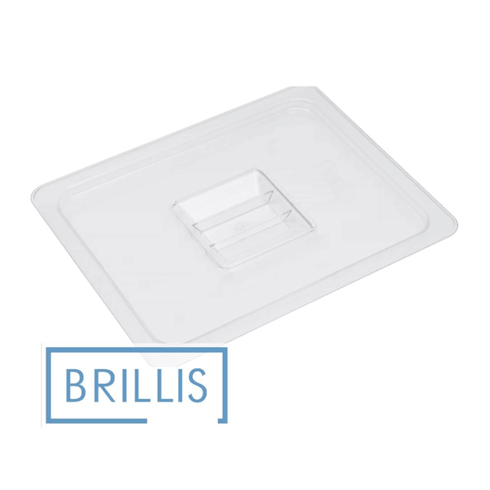 Кришка гастроємності BRILLIS із прозорого полікарбонату GN 1/2