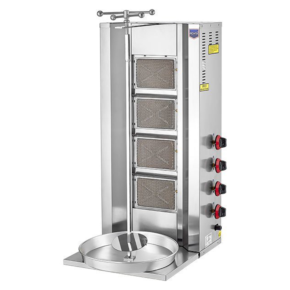 Апарат для шаурми газовий Remta D13 LPG на 4 рівні D08Z