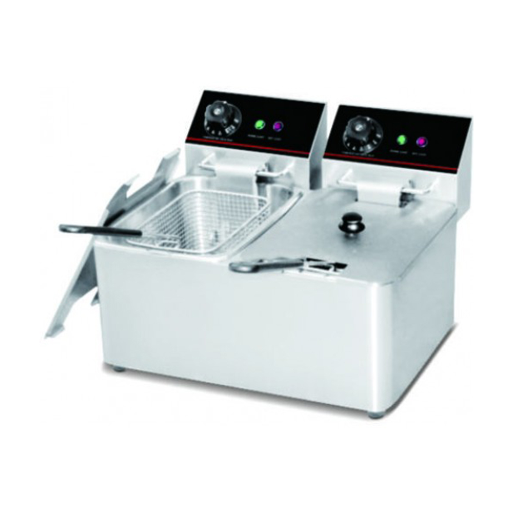 Фритюрниця електрична Frosty FE4L-2 4+4л