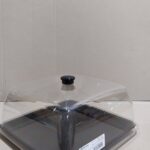 Кришка купольна квадратна 280х280мм GastroPlast прозора - Зображення 2