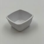Рамекін для соусу або джему квадратний з полікарбонату білий Gastro Plast 50х50 мм 50мл., - Зображення 5
