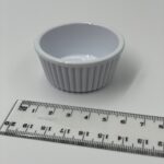 Рамекін для соусу або джему круглий білий Gastro Plast Ø60 мм 35 мл - Зображення 5