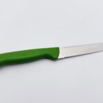 Овочевий/стейковий ніж з зубцями Pirge ECCO 120 мм зелений - Зображення 3
