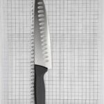 Ніж кухарський з гратонами Pirge GASTRO Hollow 230 мм сірий - Зображення 2