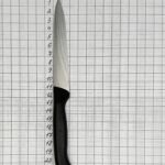 Ніж зубчастий для чищення овочів Pirge ECCO 120 мм чорний - Зображення 2