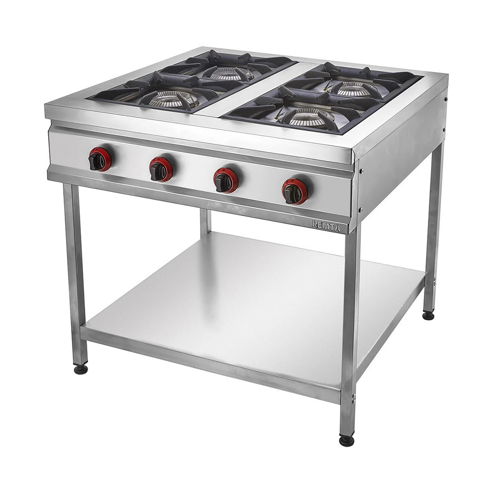 Плита промислова газова підлогова 4-х конфоркова Remta CEJ32L