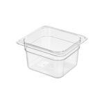 Гастроємність із прозорого полікарбонату GN1/6 100 Larder
