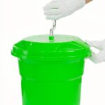 Сушарка для зелені та салату ручна зелена One Chef 12 л - Зображення 4