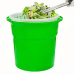 Сушарка для зелені та салату ручна зелена One Chef 12 л - Зображення 3