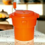 Сушарка для зелені ручна з гальмом помаранчева One Chef 9,5 л - Зображення 2