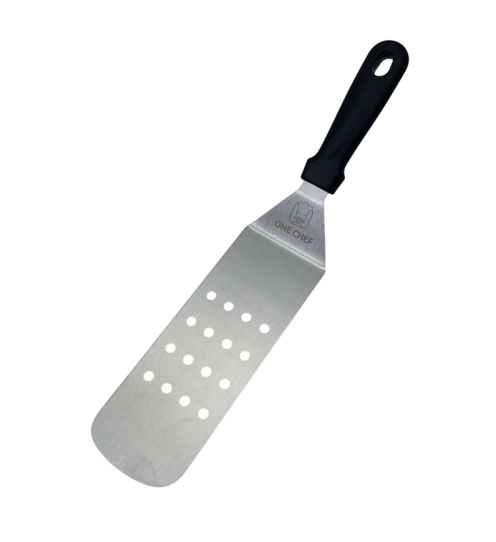 Лопатка з нержавіючої сталі перфорована 360 мм