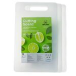 Дошка обробна біла двостороння One Chef LDPE 330x200x10 мм - Зображення 5