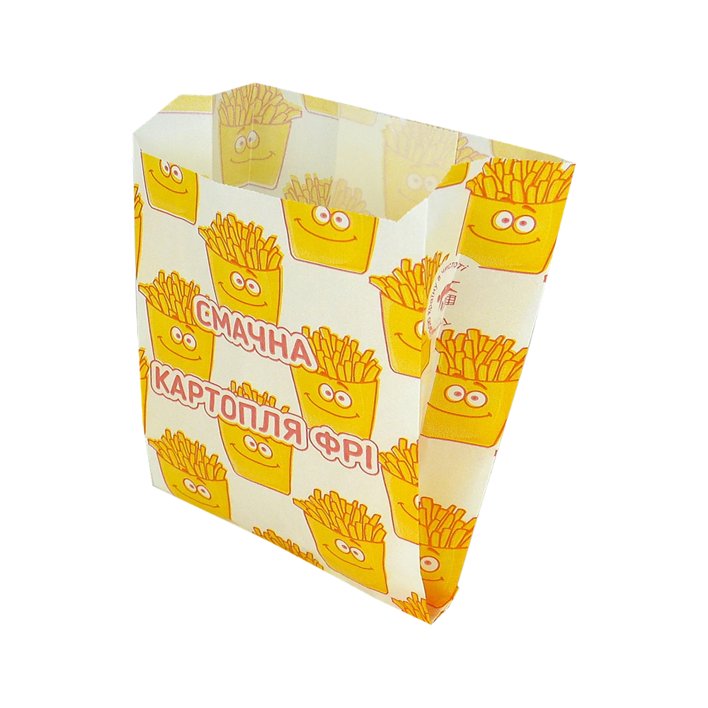 Пакет саше паперовий жиростійкий 1884 (1000 шт) 105х100х50 мм