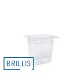 Гастроємкість GN 1/9-150 з прозорого полікарбонату Brillis
