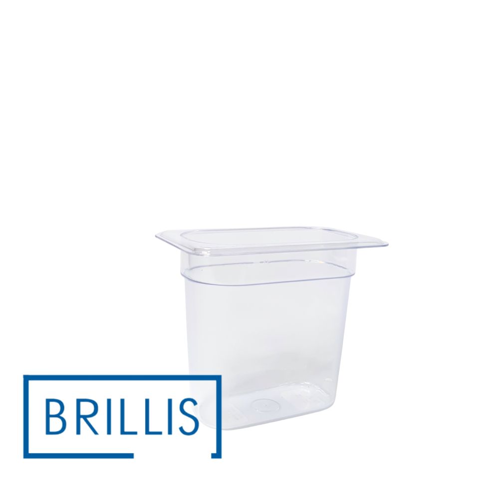 Гастроємкість GN 1/9-150 з прозорого полікарбонату Brillis