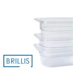 Гастроємкість GN 1/9-65 з прозорого полікарбонату Brillis - Зображення 7