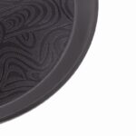 Піднос круглий чорний з малюнком Ø305х22 мм - Зображення 3