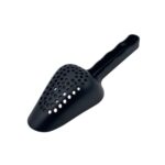 Совок з полікарбонату перфорований чорний 180 мл - Зображення 3