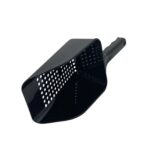 Совок із полікарбонату перфорований чорний 1200 мл - Зображення 3