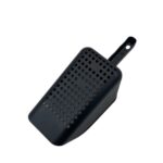 Совок із полікарбонату перфорований чорний 1200 мл - Зображення 4