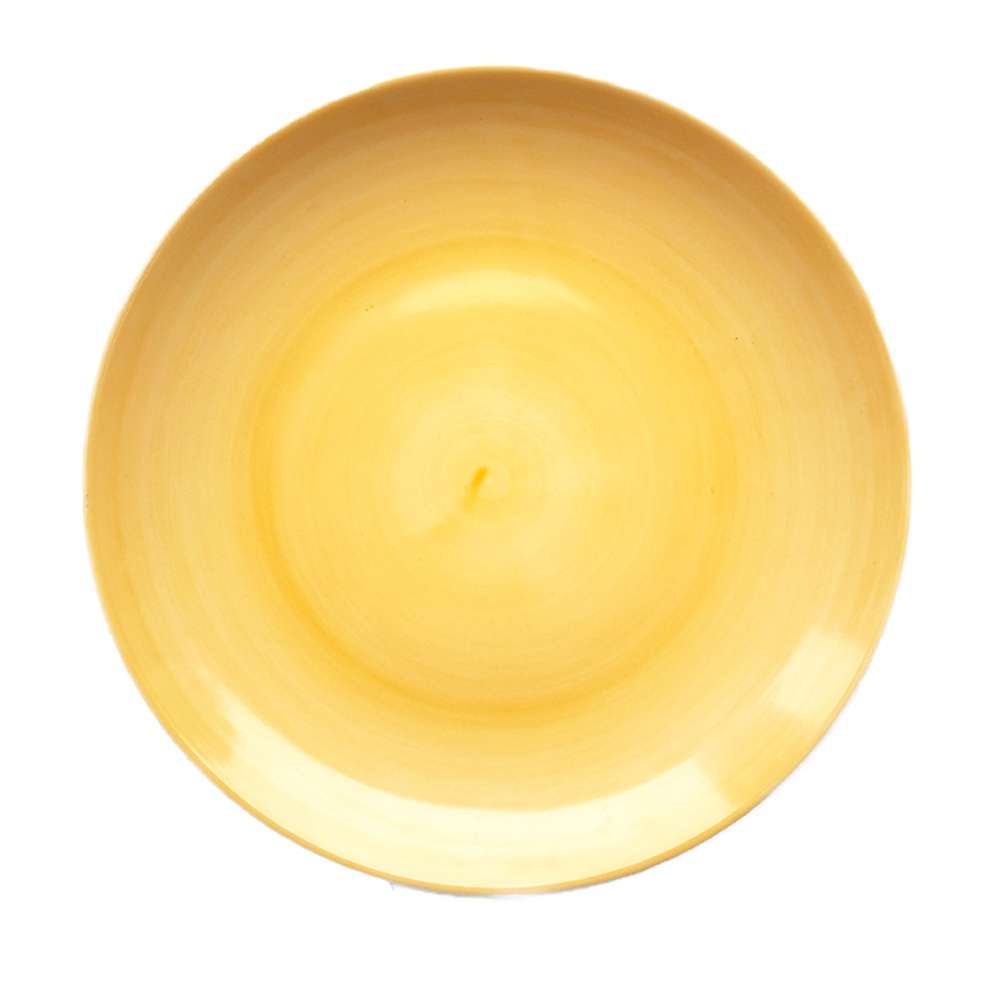 Тарілка жовта кругла Lubiana Hotel Ø250 мм