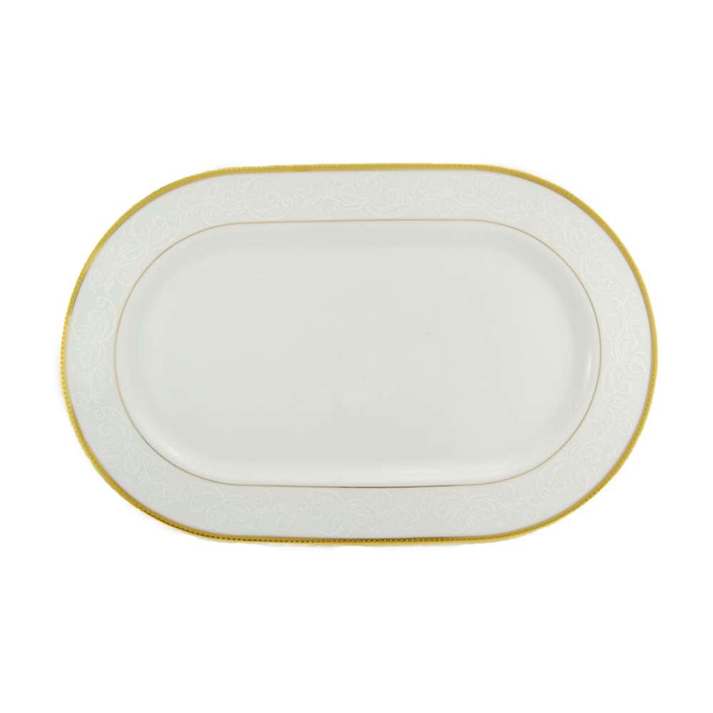 Тарілка під оселедець Lubiana Roma 240 мм з декором