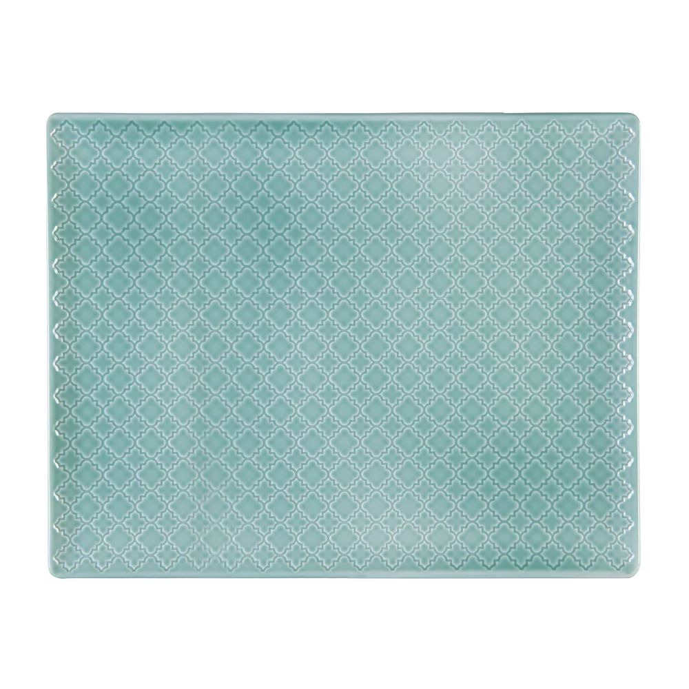 Блюдо прямокутне Lubiana Marrakesz Turquoise 290х130 мм