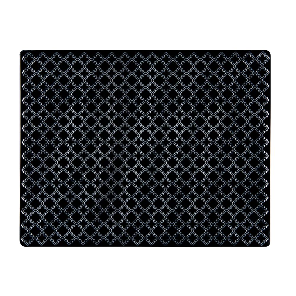 Блюдо прямокутне Lubiana Marrakesz Black 290х130 мм