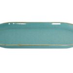 Блюдо овальне Porland Seasons Turquoise 300 мм - Зображення 2