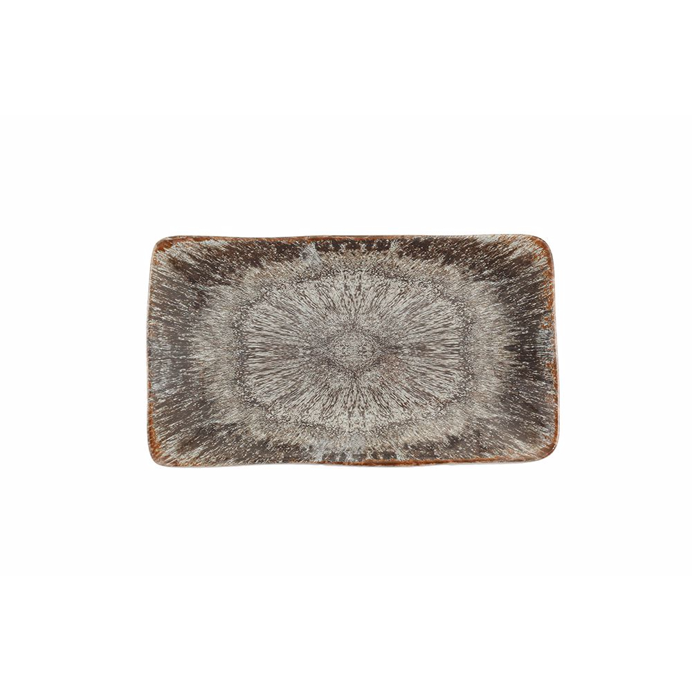 Блюдо прямокутне Porland Stoneware Iris 370х220 мм