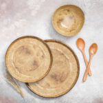 Блюдо прямокутне Porland Stoneware Natura 370х220 мм - Зображення 4