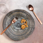 Тарілка кругла Porland Stoneware Vintage Ø230 мм - Зображення 4
