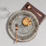 Тарілка кругла Porland Stoneware Iris 280 мм - Зображення 4