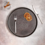 Тарілка пласка з бортом Porland Stoneware Ironstone Ø300 мм - Зображення 4