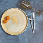 Тарілка пласка з бортом Porland Stoneware Pearl Ø220 мм - Зображення 4